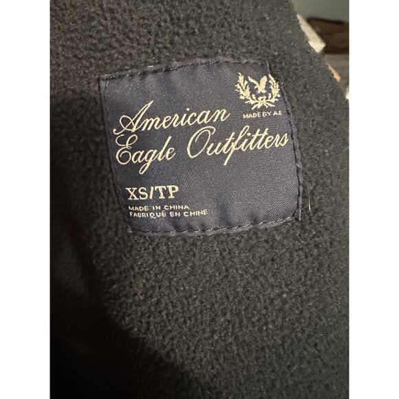 EUC American Eagle Puffer Vest Navy Blue Women's Size XS Great for Fall! - Picture 5 of 9